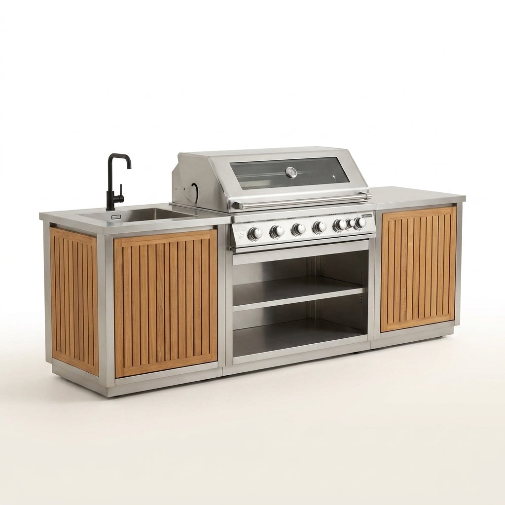 Hearthcraft Timberline Outdoor Kitchen — Studio Shot