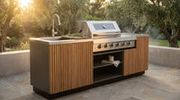 Hearthcraft Timberline Outdoor Kitchen — Lifestyle