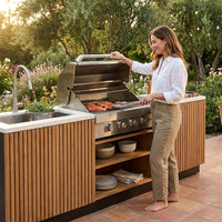 Hearthcraft Timberline Outdoor Kitchen — Lifestyle