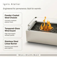 Ignis Atelier Linear Fire Table — Results & Stats