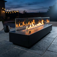 Ignis Atelier Linear Fire Table — Studio Shot