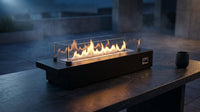 Ignis Atelier Linear Fire Table — Lifestyle