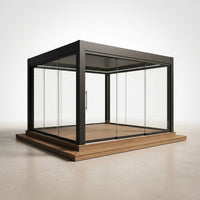 VetroHaus Panorama Glass Pavilion — Studio Shot